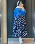 شومیز دامن زنانه مدل کندو - تصویر 5