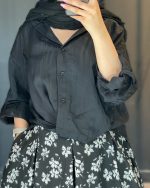 شومیز دامن زنانه مدل کندو - تصویر 10