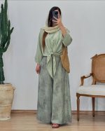 شومیز شلوار زنانه مدل سهیلا - تصویر 3