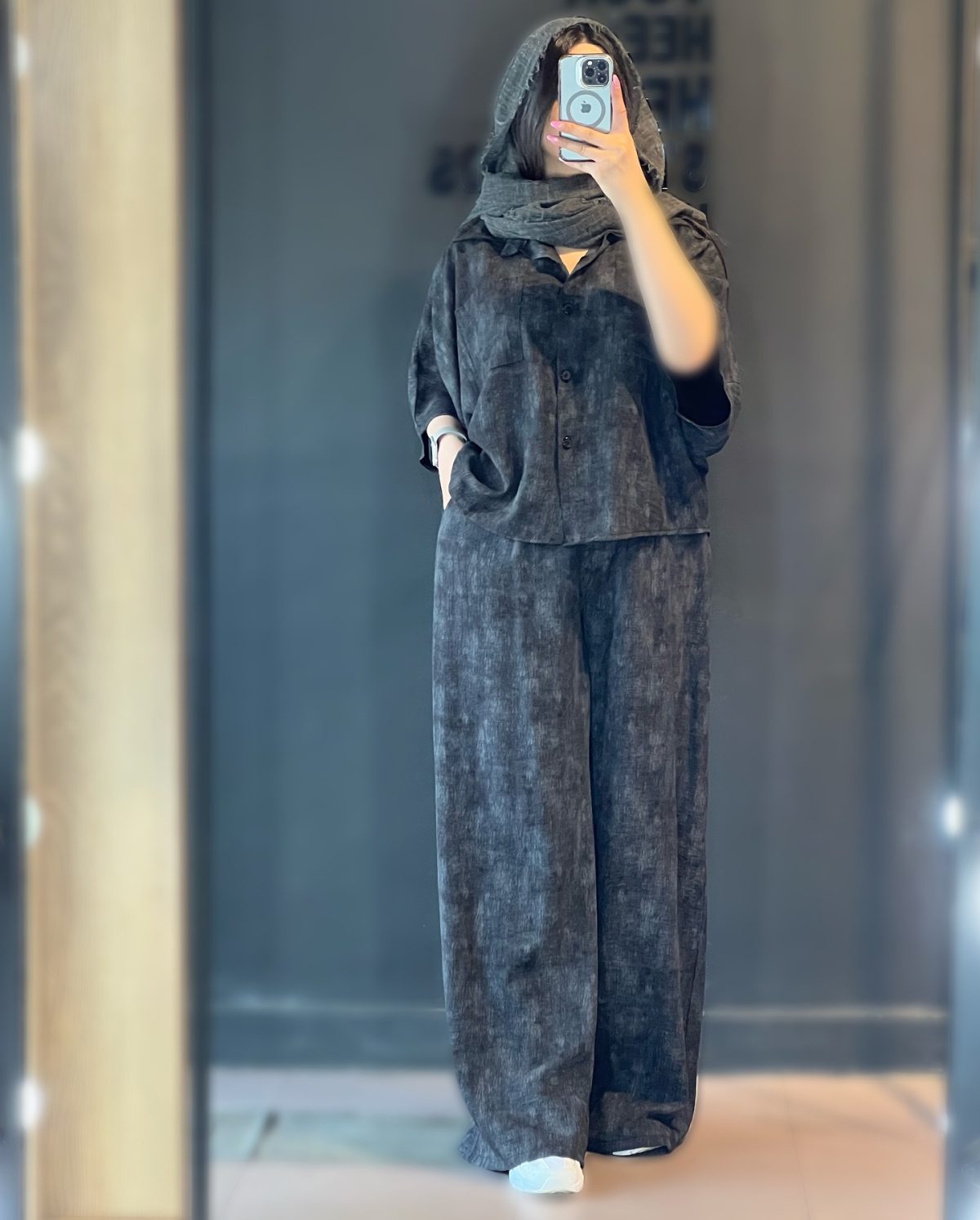 شومیز شلوار زنانه مدل فائزه - تصویر 2