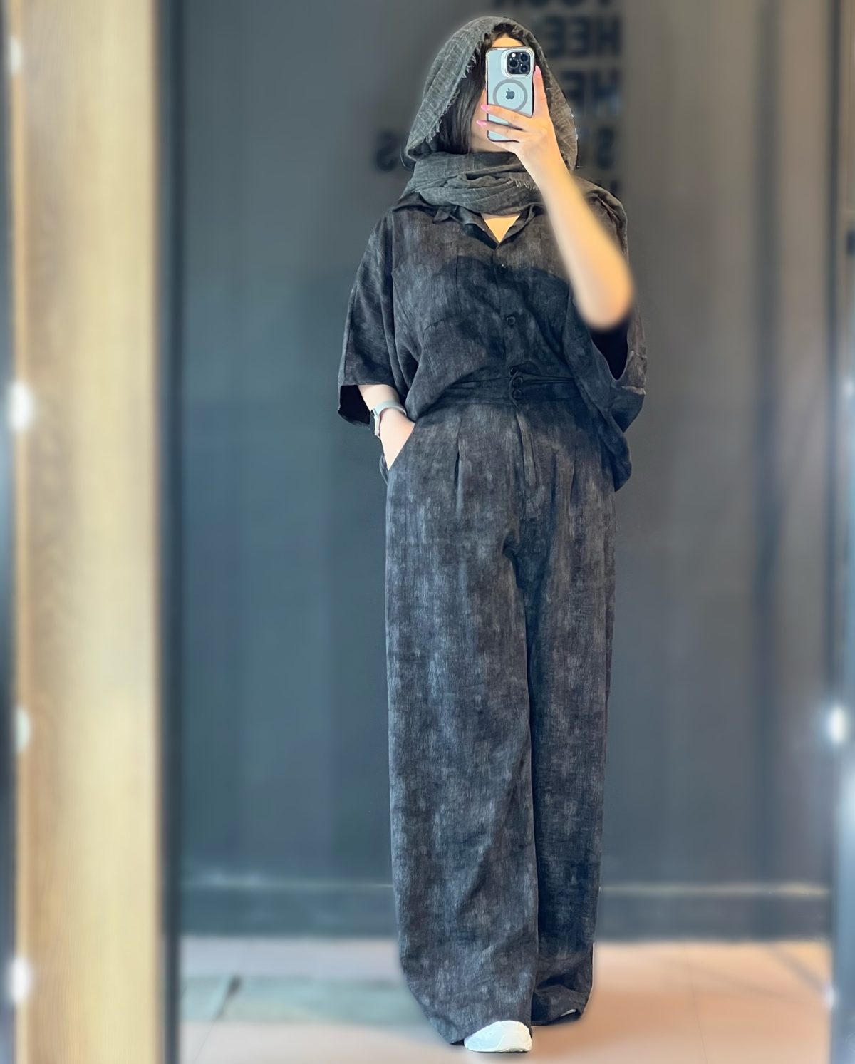 شومیز شلوار زنانه مدل فائزه - تصویر 3