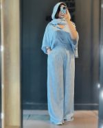 شومیز شلوار زنانه مدل فائزه - تصویر 4