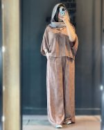 شومیز شلوار زنانه مدل فائزه - تصویر 8