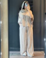 شومیز شلوار زنانه مدل فائزه - تصویر 10