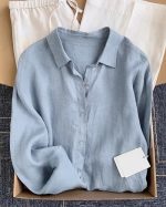 شومیز زنانه مدل پارمیسان - تصویر 6