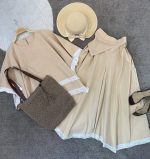 پانچ و دامن شلوار دانتل زنانه مدل تارا - تصویر 3