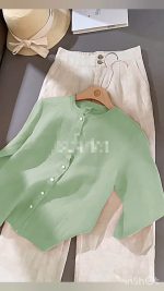 شومیز شلوار زنانه مدل مهدیس - تصویر 7