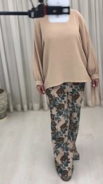 شومیز شلوار زنانه مدل پونه - تصویر 7