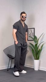 پیراهن شلوار مردانه مدل یونان - تصویر 3