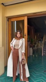 مانتو شلوار زنانه مدل مدینا - تصویر 2