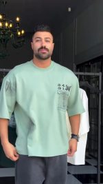 تیشرت مردانه مدل صخره ای - تصویر 2