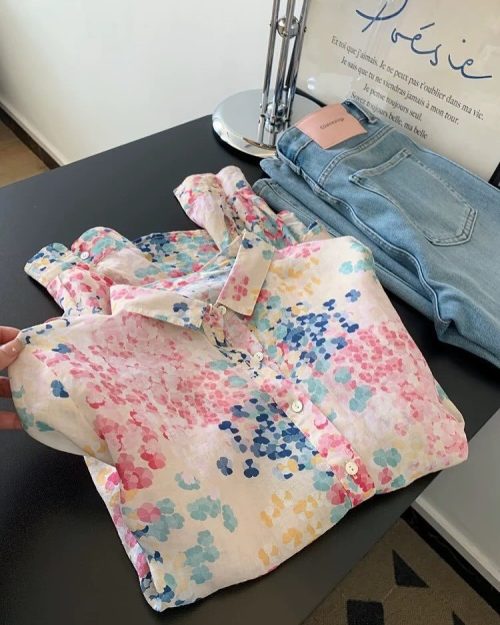 شومیز زنانه مدل پری سیما