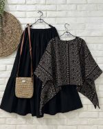 شومیز دامن زنانه مدل سالومه - تصویر 3