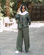 شومیز شلوار زنانه مدل نادیا - تصویر 4