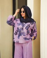 شومیز شلوار زنانه مدل نادیا - تصویر 6
