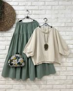 شومیز دامن زنانه مدل تاتیانا - تصویر 3