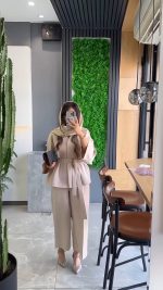 کت شلوار زنانه مدل السانا - تصویر 4