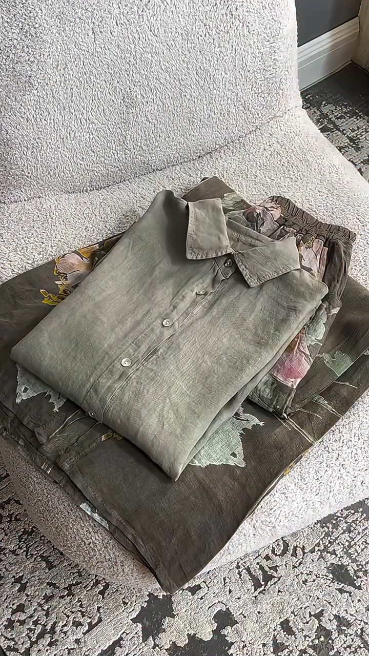 VideoCapture_20250531-155143 شومیز شلوار زنانه مدل زیبا - تصویر 1