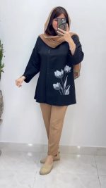 شومیز زنانه مدل برنا  - تصویر 9