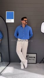 پیراهن مردانه مدل اوزان - تصویر 4