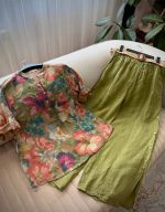 شومیز شلوار زنانه مدل متینا - تصویر 6