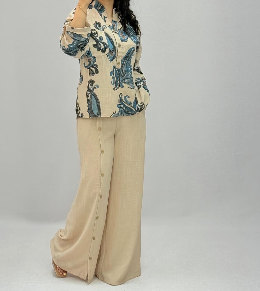 IMG_20250630_102814_075 شومیز شلوار زنانه مدل شیوا - تصویر 1