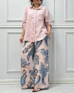 شومیز شلوار زنانه مدل نازی - تصویر 3