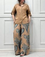 شومیز شلوار زنانه مدل نازی - تصویر 4