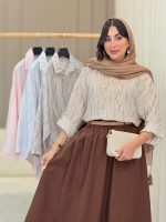 شومیز دامن زنانه مدل همتا - تصویر 3