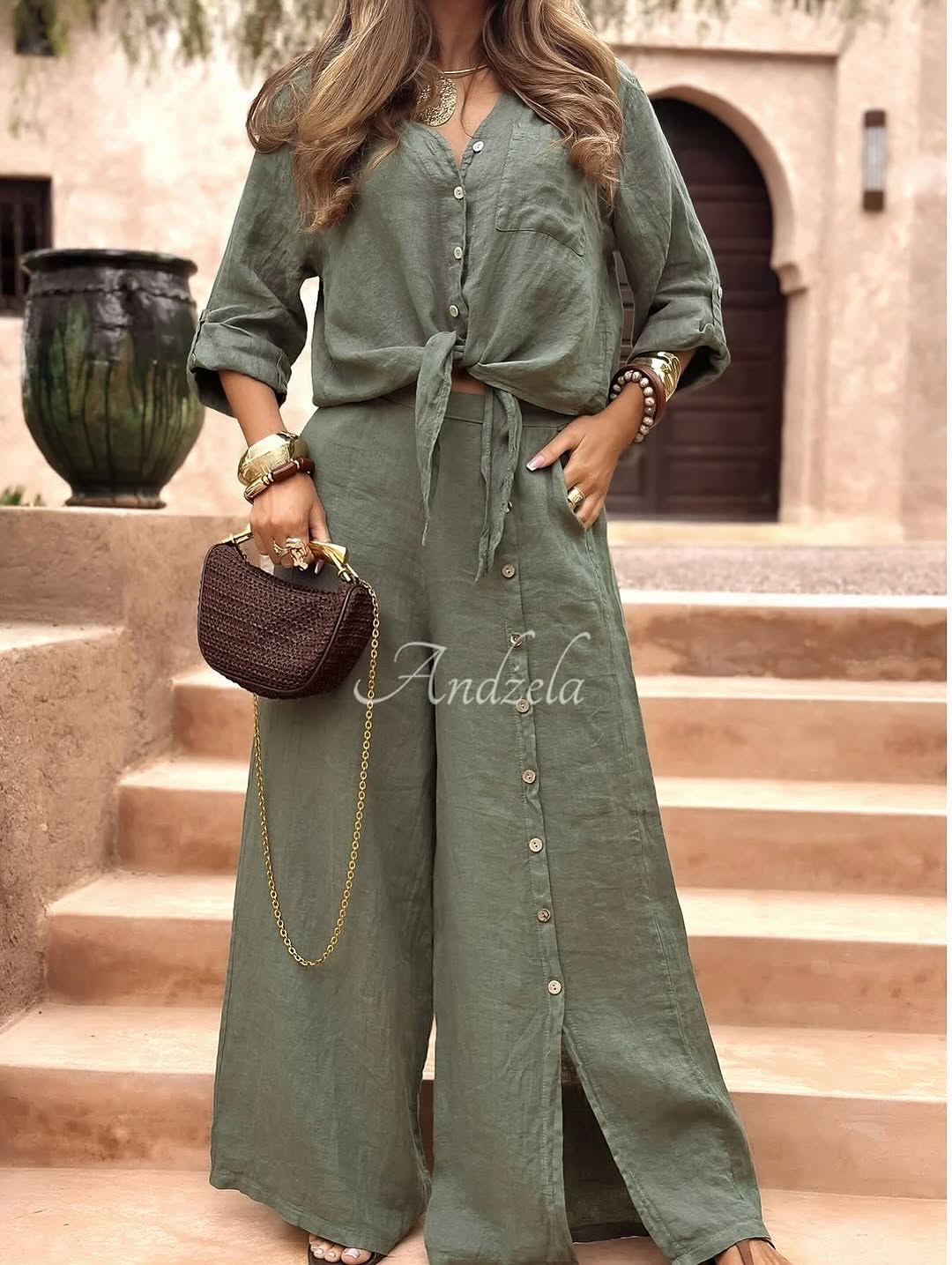 IMG_20250702_145808_108 شومیزشلوار زنانه مدل ساناز - تصویر 1