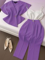 کت شلوار زنانه مدل نیلماه - تصویر 5