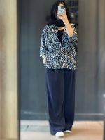 شومیز زنانه مدل پلنگی - تصویر 6