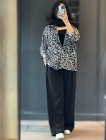 شومیز زنانه مدل پلنگی - تصویر 13