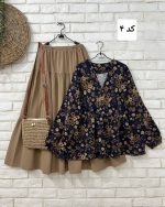 شومیز دامن زنانه مدل پریا - تصویر 5