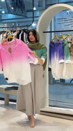 شومیز شلوار زنانه مدل نیلی - تصویر 2