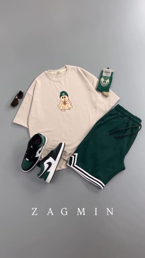 تیشرت شلوارک مردانه مدل سیاوش