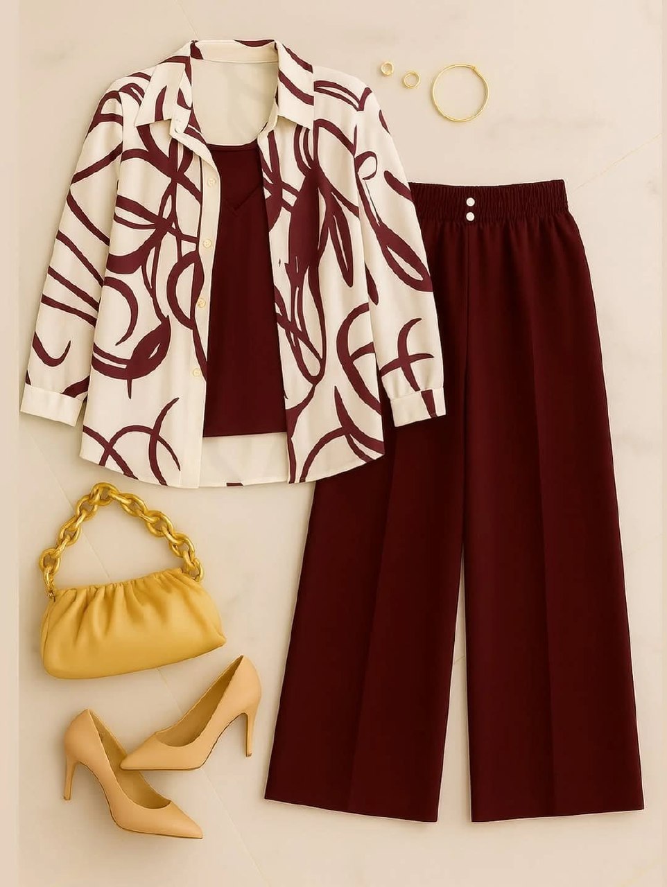 20250815_124340 شومیز شلوار زنانه مدل چهارفصل - تصویر 1