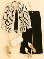 شومیز شلوار زنانه مدل چهارفصل - تصویر 5