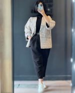 پالتو زنانه مدل دلتا - تصویر 5