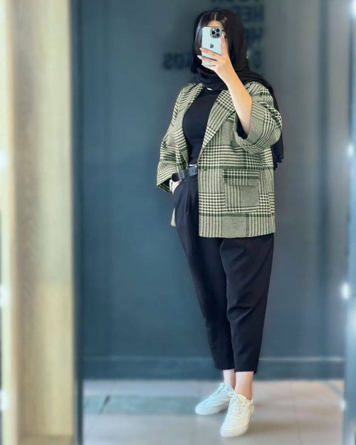 پالتو زنانه مدل دلتا