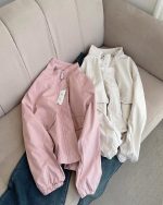 بامبر جکت زنانه مدل ماهک