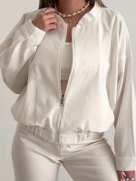 بامبر جکت زنانه مدل دلا - تصویر 5