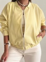 بامبر جکت زنانه مدل دلا - تصویر 9