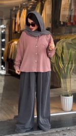 شومیز شلوار زنانه مدل بهدخت - تصویر 3