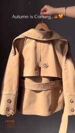 بارانی آستردار زنانه مدل رایس - تصویر 3