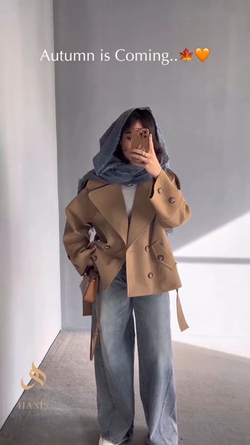 بارانی آستردار زنانه مدل رایس