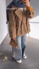 بارانی آستردار زنانه مدل رایس - تصویر 5