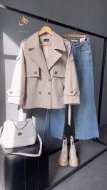 بارانی آستر دار زنانه مدل هینا - تصویر 2