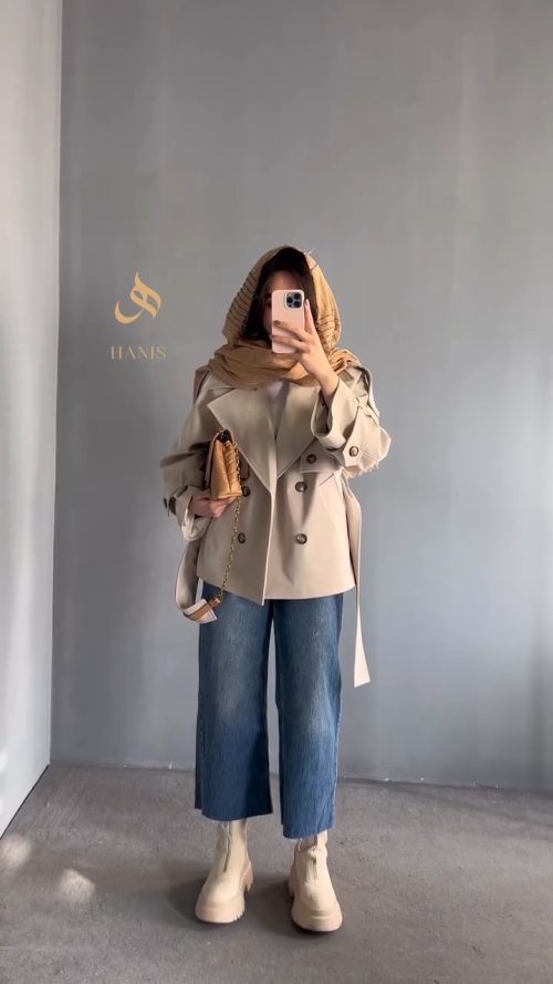 بارانی آستر دار زنانه مدل هینا