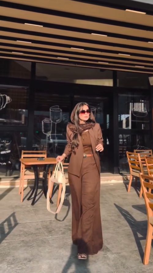 کت شلوار زنانه مدل نگاه